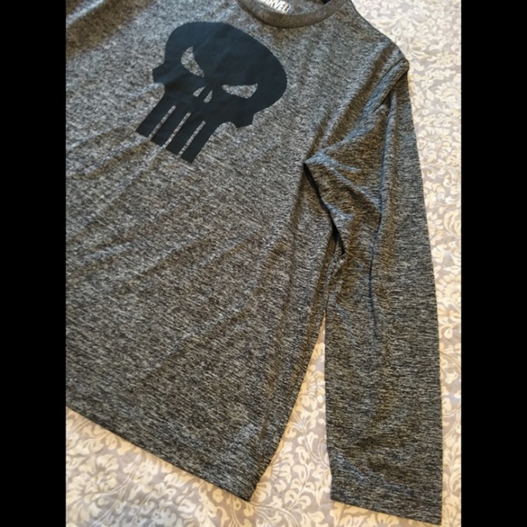 Marvel skeleton long sleeve men’s shirt - Picture 5 of 5
